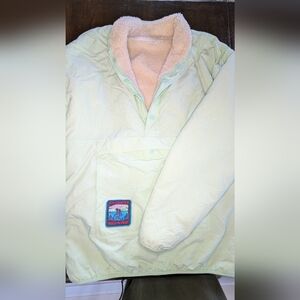 Chubbies Mint mock neck sherpa